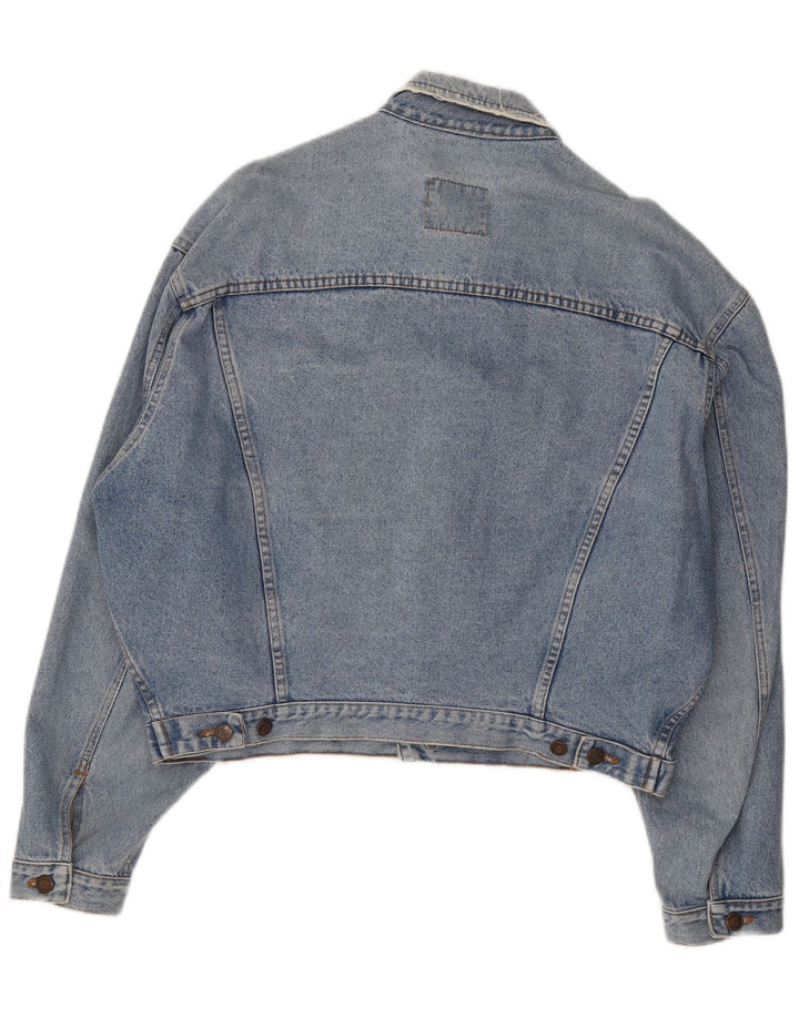 Ανδρικό τζιν μπουφάν Sisley UK 42 XL Μπλε βαμβακερό
