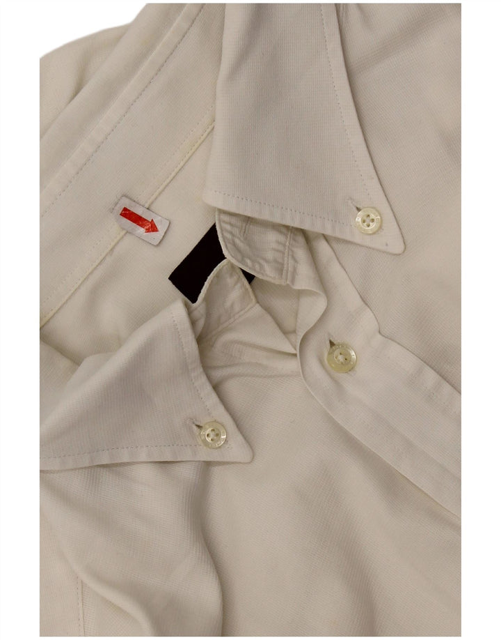 Ανδρικό πουκάμισο Etro 42 μεγάλο, βαμβακερό σε λευκό χρώμα