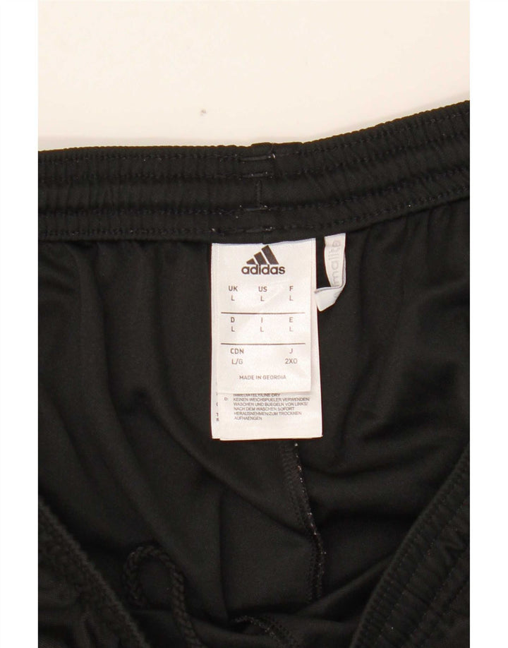 Ανδρικό σορτς Adidas Climalite Sport μεγάλο μαύρο πολυεστέρα