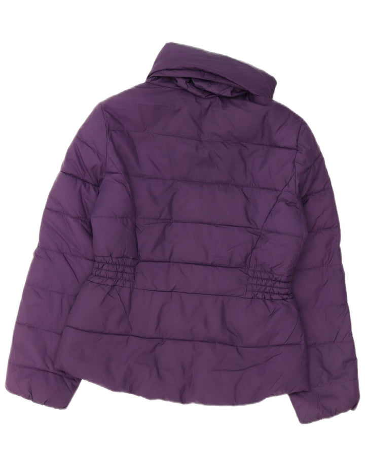 Marks & Spencer Γυναικείο μπουφάν με επένδυση UK 10 Small Purple Polyester