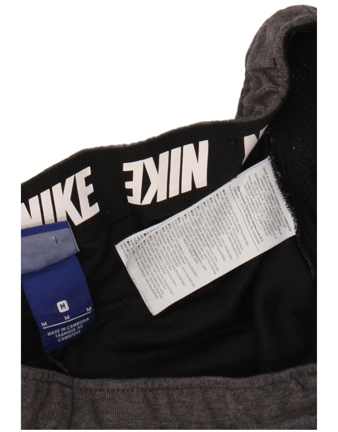 Ανδρική φόρμα NIKE Παντελόνι Joggers Μεσαίο γκρι βαμβακερό