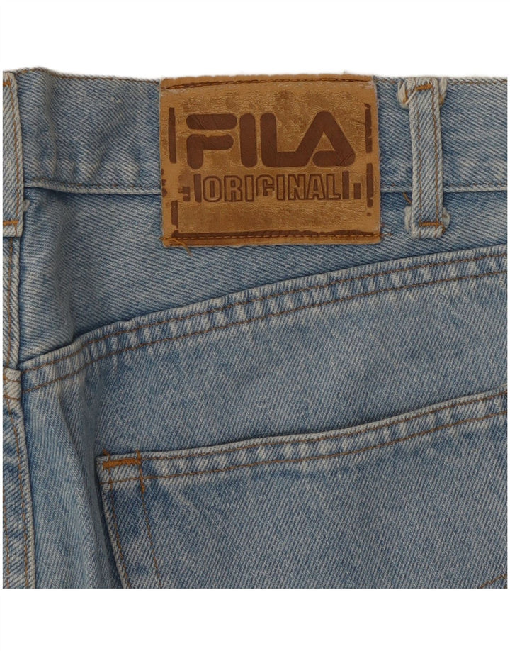FILA Mens Straight Jeans W30 L28 Blue