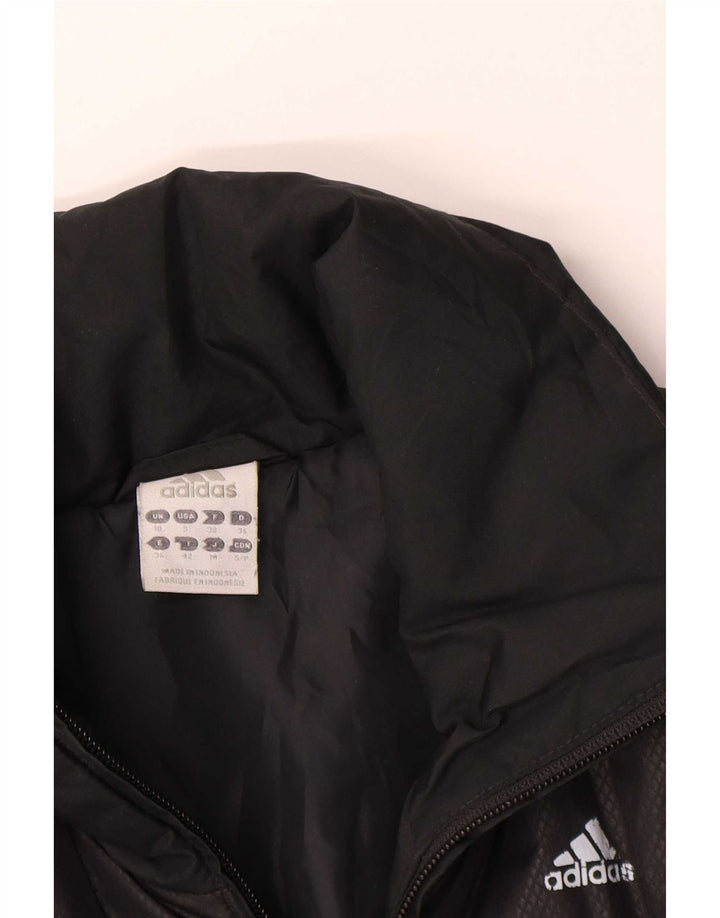 Adidas Γυναικείο μπουφάν με επένδυση UK 10 Small Black Polyester