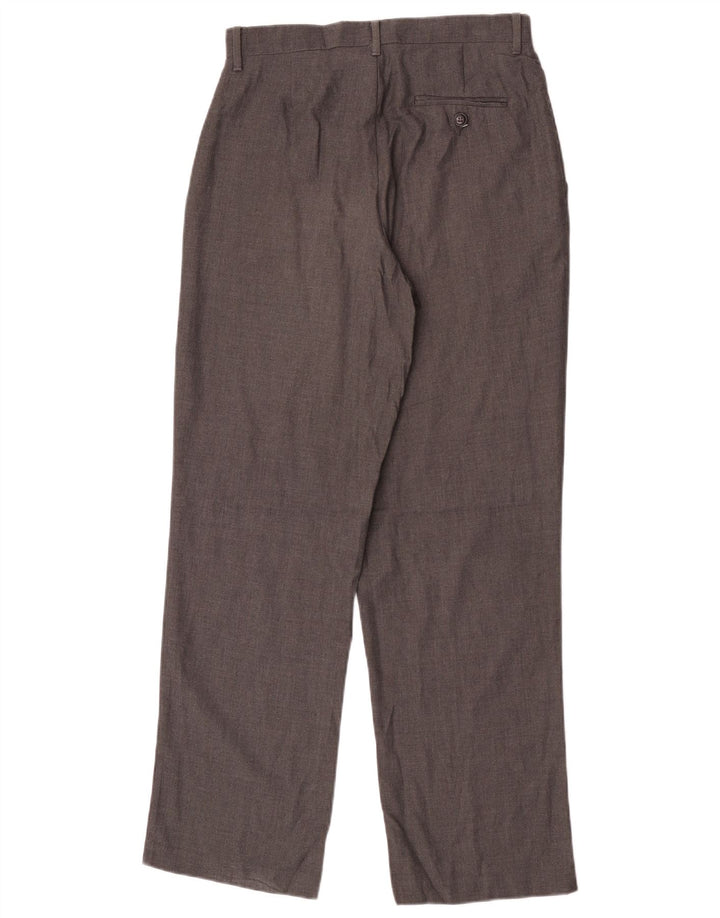 Chaps Boys Straight Παντελόνι Chino 15-16 ετών W28 L30 Grey Polyester