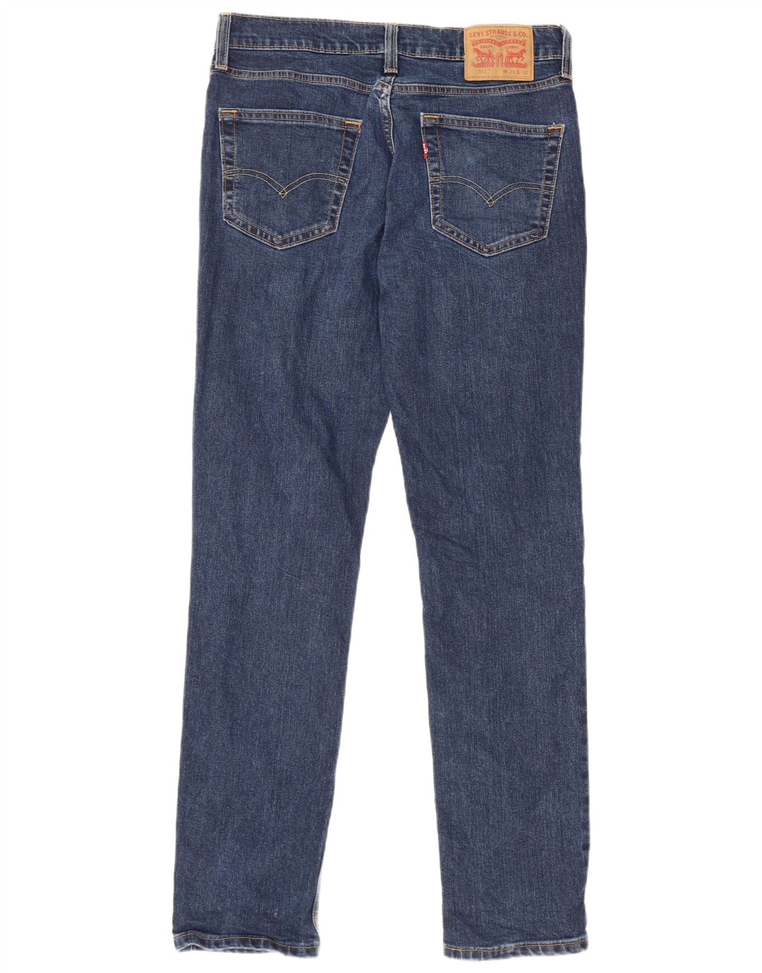 Levi's Mens 511 Slim Jeans W31 L32 Blue Cotton