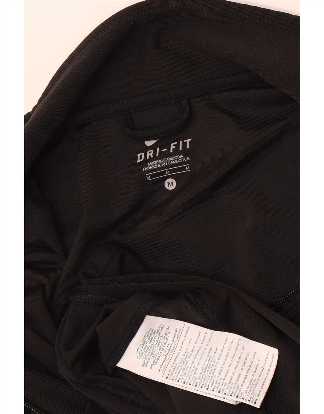 Γυναικεία φόρμα Nike Graphic Top Jacket UK 14 Medium Black Polyester