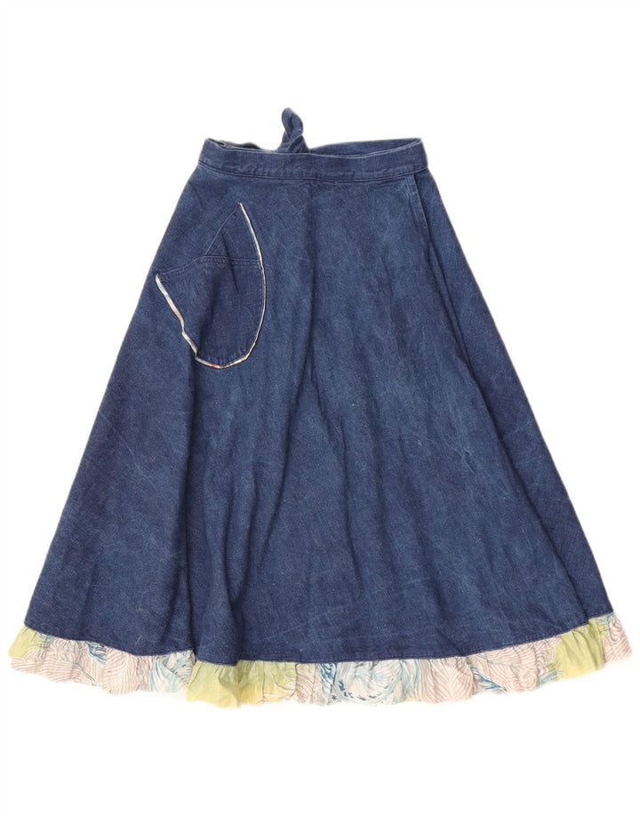 Fiorucci Γυναικεία τζιν φούστα W22 2XS Blue Colourblock