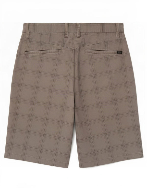 Ανδρικό σορτς Chino Volcom Medium W32 Grey Check