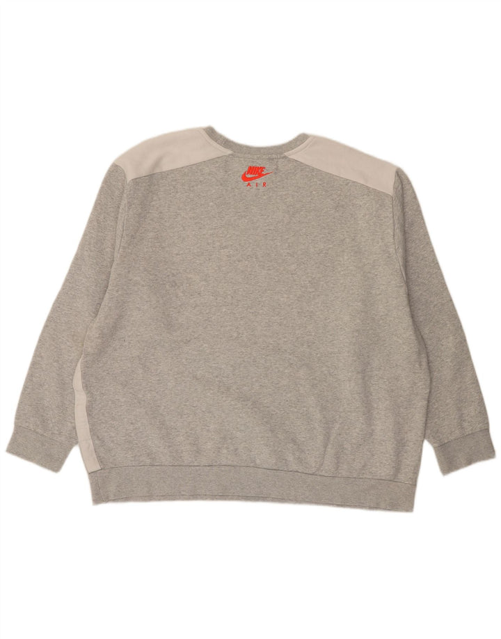 Ανδρικό φούτερ NIKE Jumper 2XL Γκρι χρώματος βαμβακερό