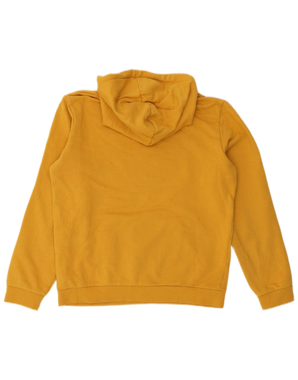 Puma Girls Graphic Hoodie Jumper 15-16 Years XL Κίτρινο βαμβακερό