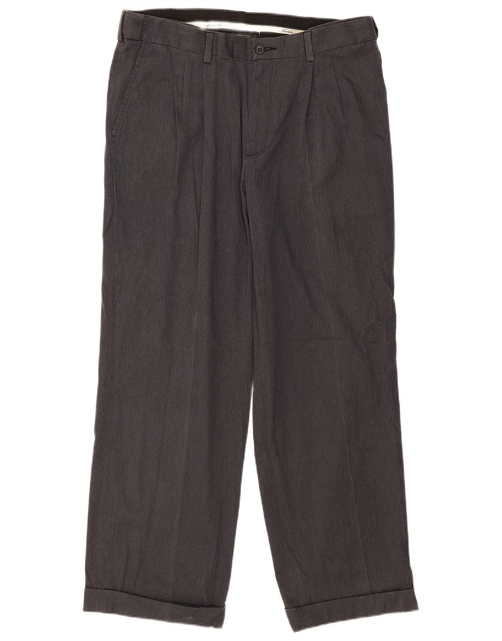 Ανδρικό παντελόνι Chino με καρφίτσες Eddie Bauer W36 L31 Grey Classic