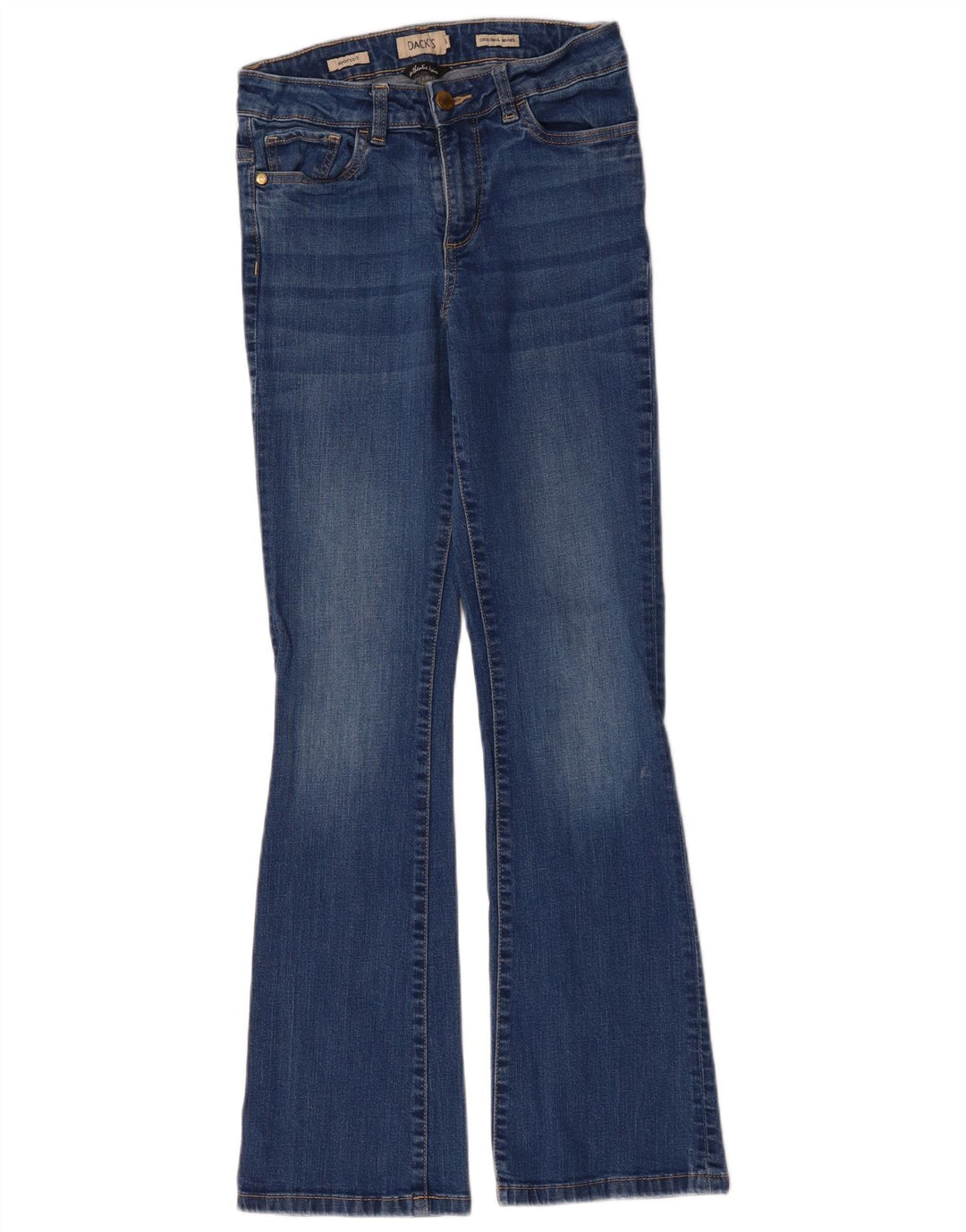 Dack's γυναικείο τζιν μποτάκι IT 44 Medium W28 L30 Μπλε βαμβακερό