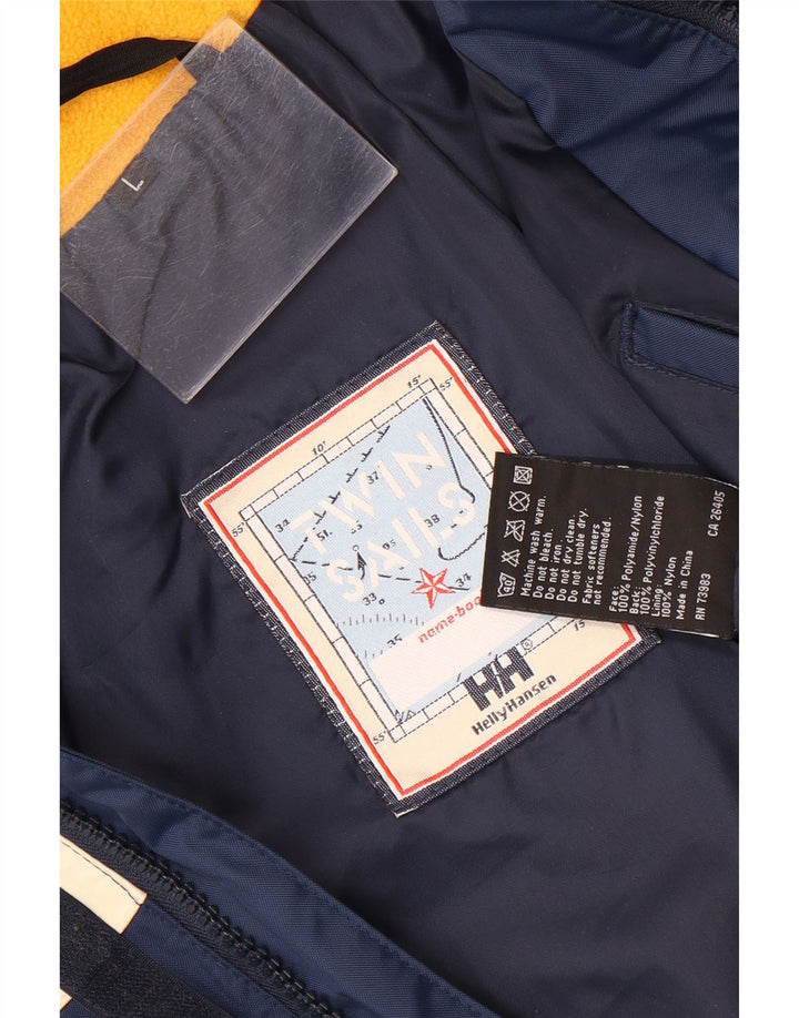 Ανδρικό μπουφάν με κουκούλα Helly Hansen UK 40 Large Navy Blue