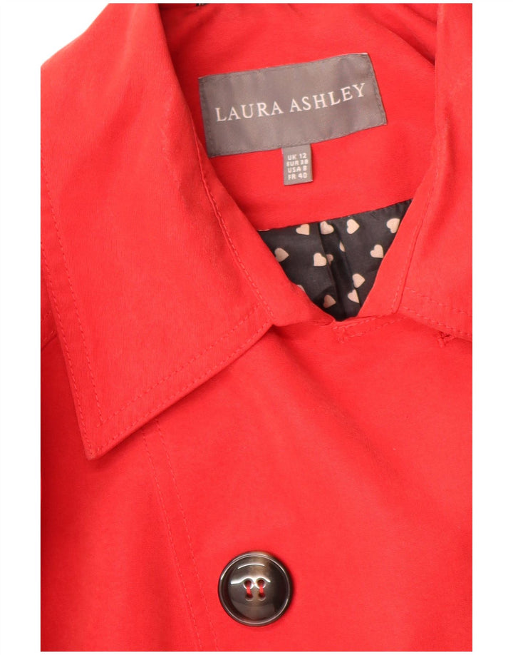 Laura Ashley Γυναικεία καμπαρντίνα UK 12 Medium Red Modal