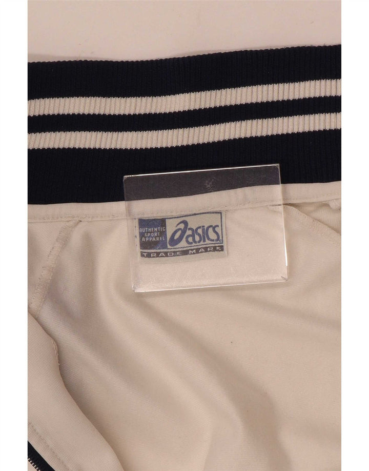 Γυναικεία αθλητική φόρμα Asics Top Jacket UK 12 Medium White Colourblock