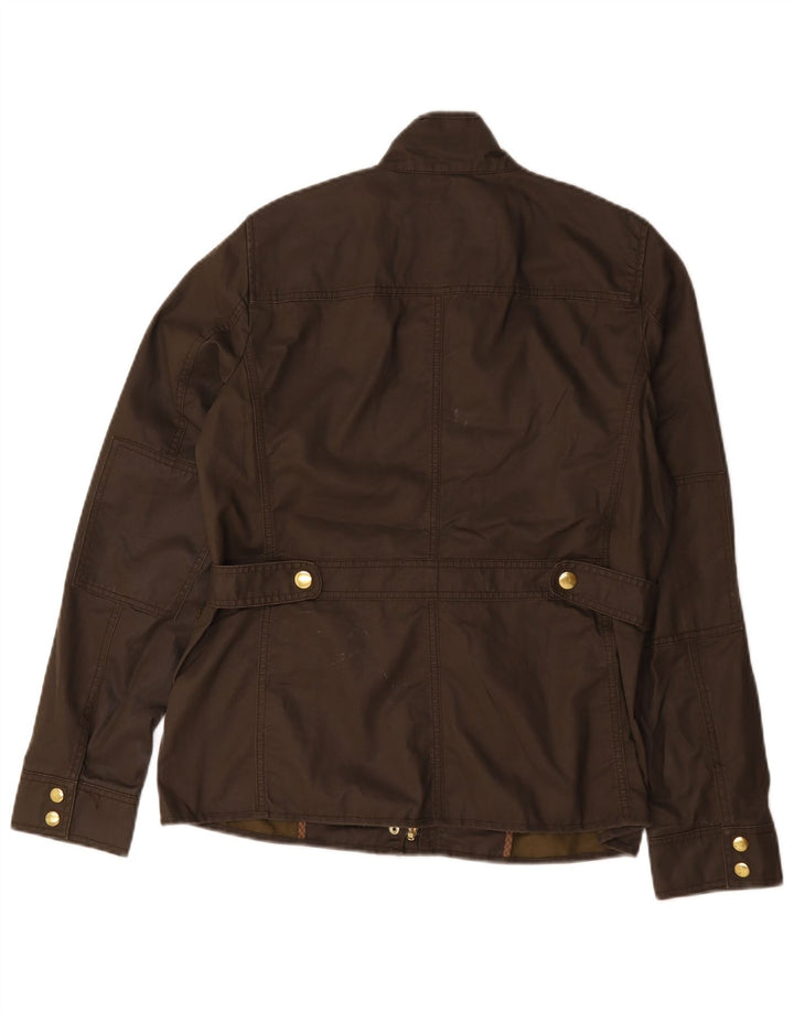 J. Crew Γυναικείο Utility Jacket UK 14 Μεσαίο Καφέ Βαμβακερό
