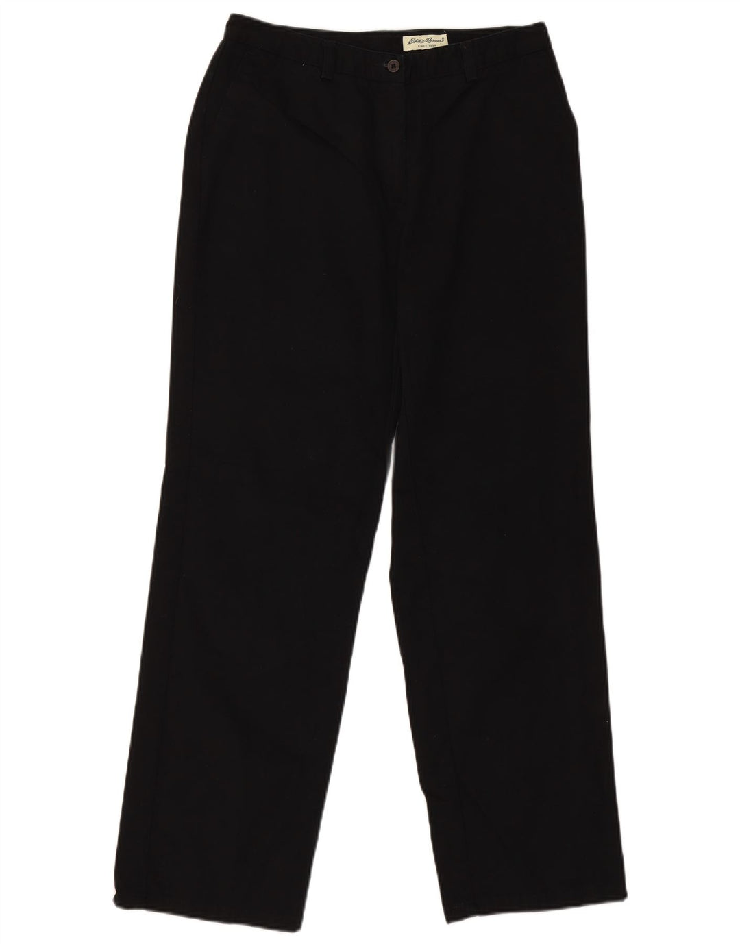 EDDIE BAUER Γυναικείο ίσιο παντελόνι Chino EU 40 Medium W30 L30 Μαύρο