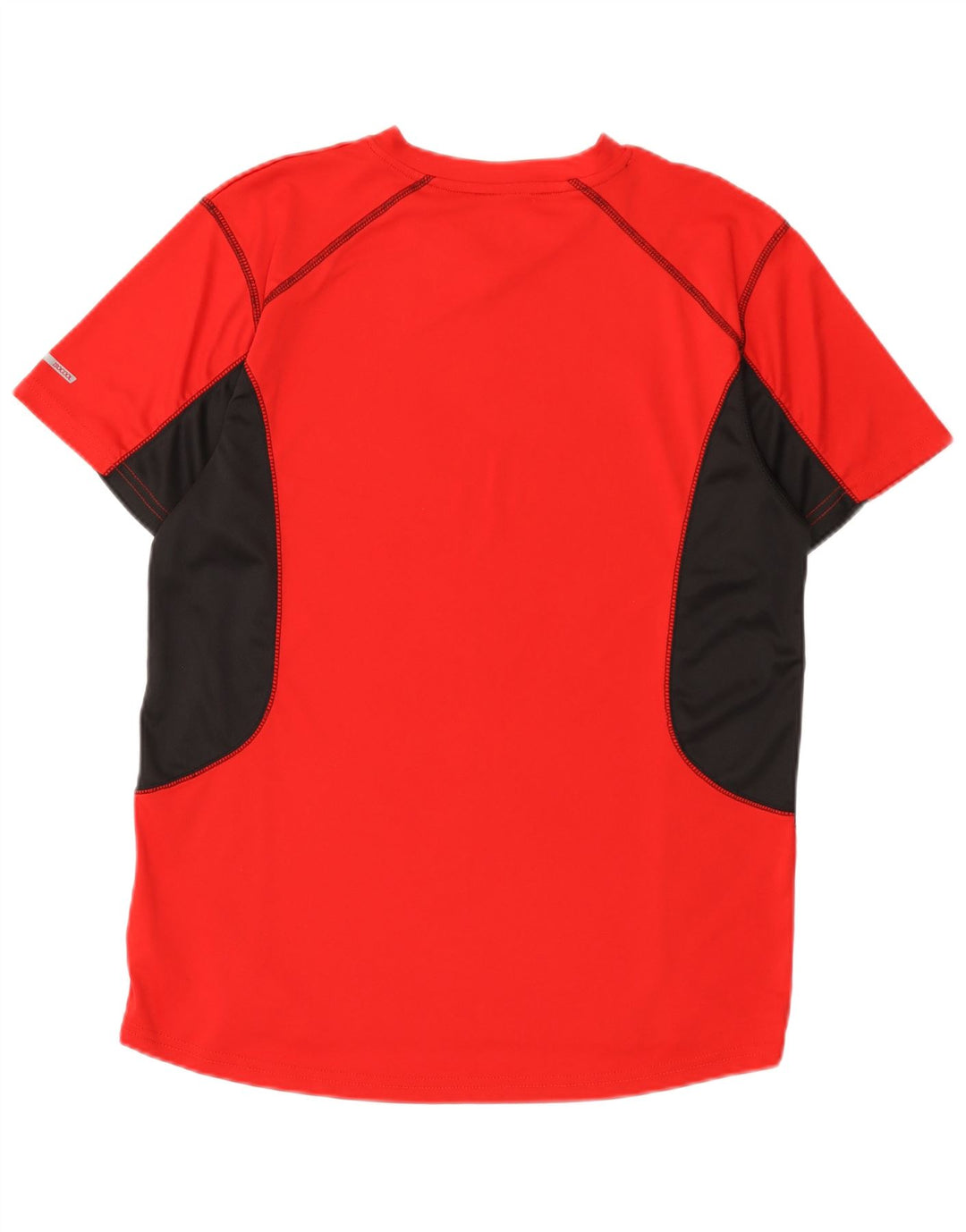 Mountain Warehouse Ανδρικό T-Shirt IsoCool Top Large Red Colorblock Πολυεστέρας