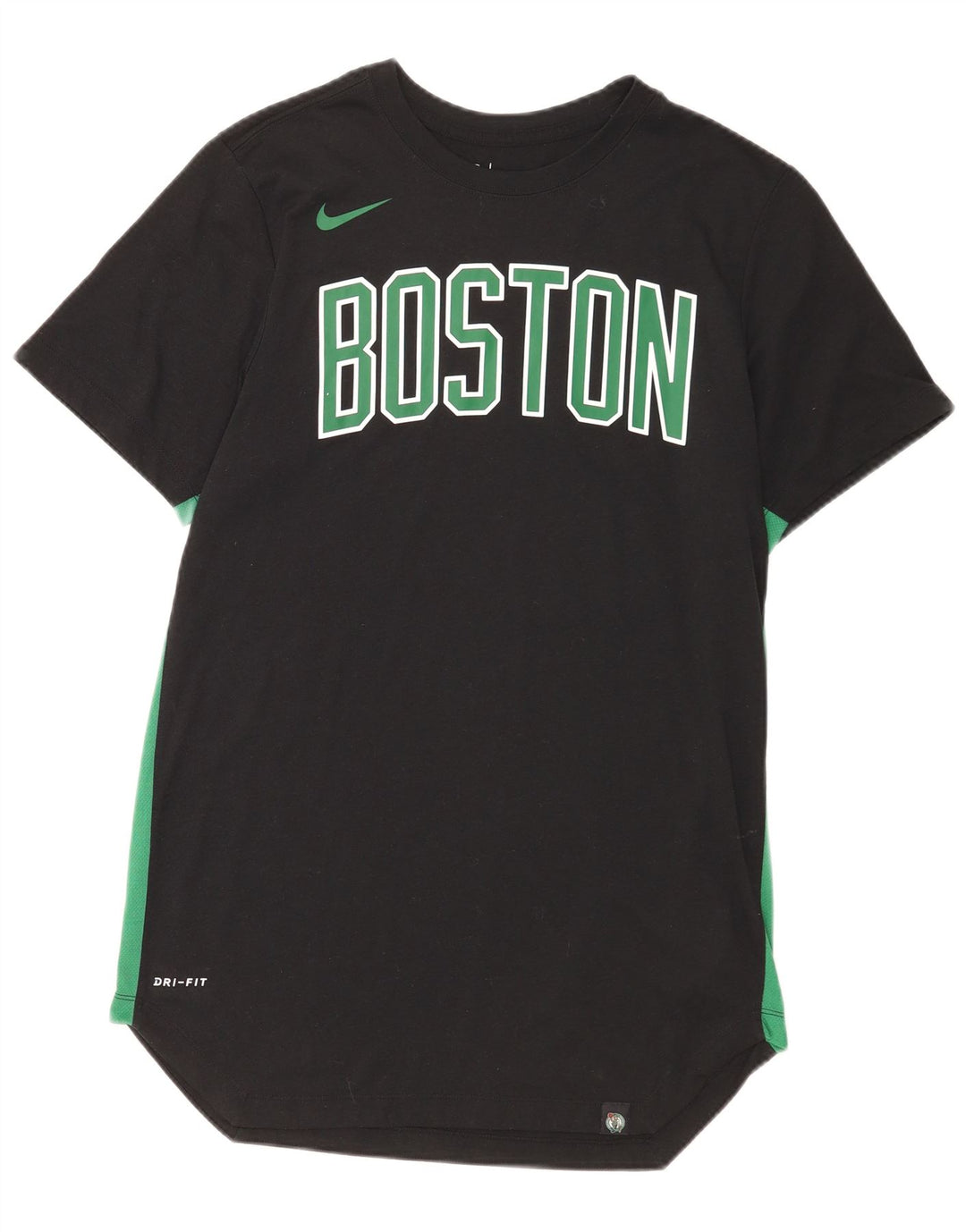 Ανδρικό γραφικό T-shirt Nike Boston Celtics, μεσαίο μαύρο πολυεστέρα