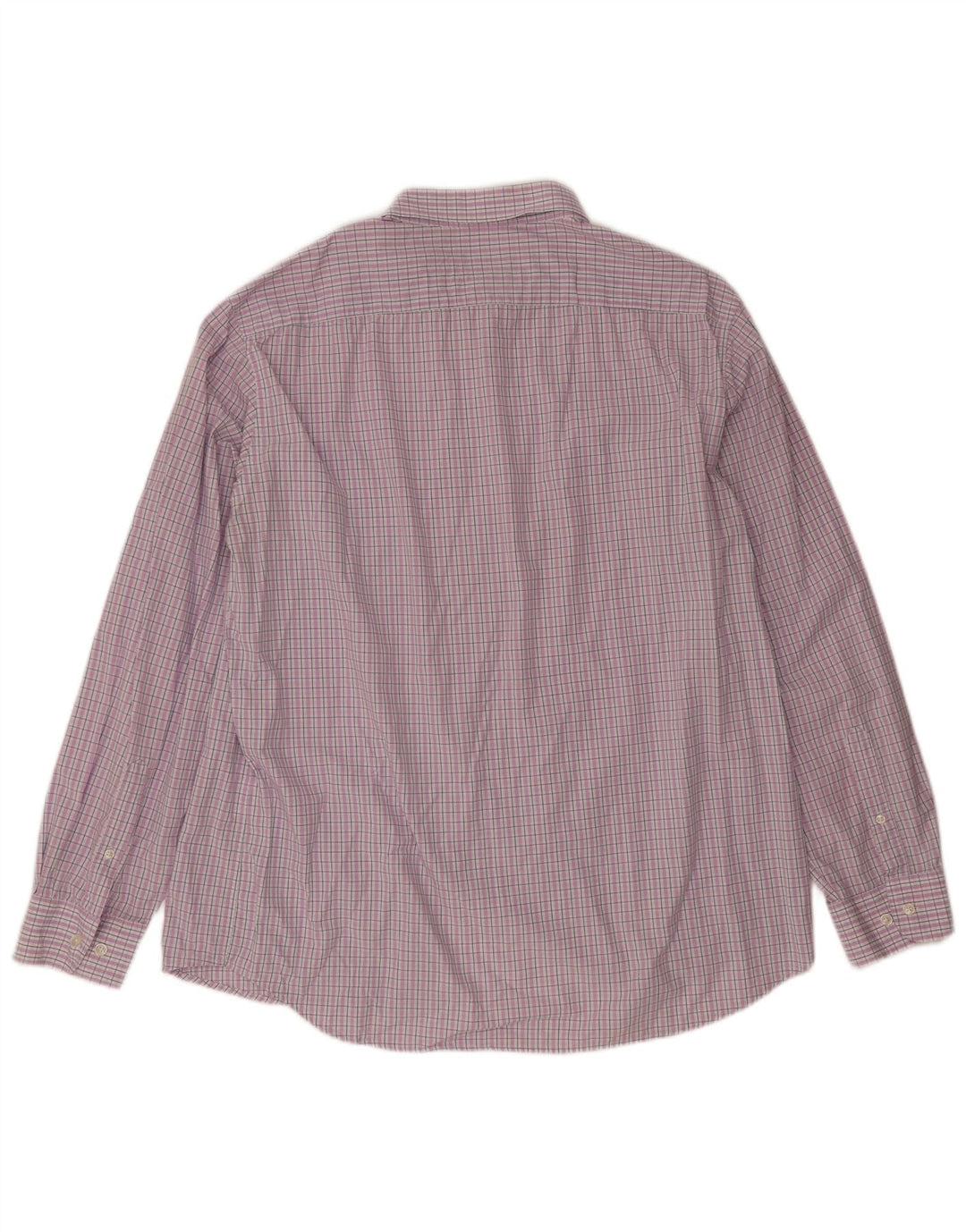 Ανδρικό πουκάμισο Carrera Regular Fit 3XL Μωβ καρό βαμβακερό