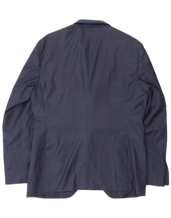 Massimo Dutti Ανδρικό σακάκι μπλέιζερ EU 50 Medium Navy Blue Houndstooth