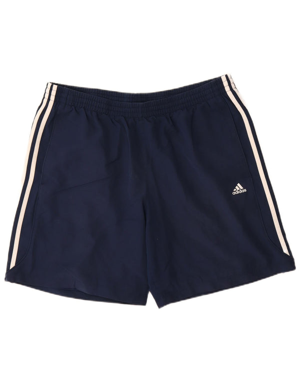 Ανδρικό αθλητικό σορτς ADIDAS Climalite XL Navy Blue Polyester