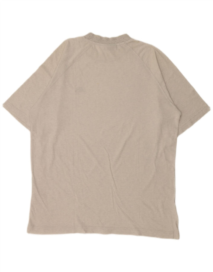 Ανδρικό T-Shirt Kappa Top 2XL Γκρι βαμβακερό