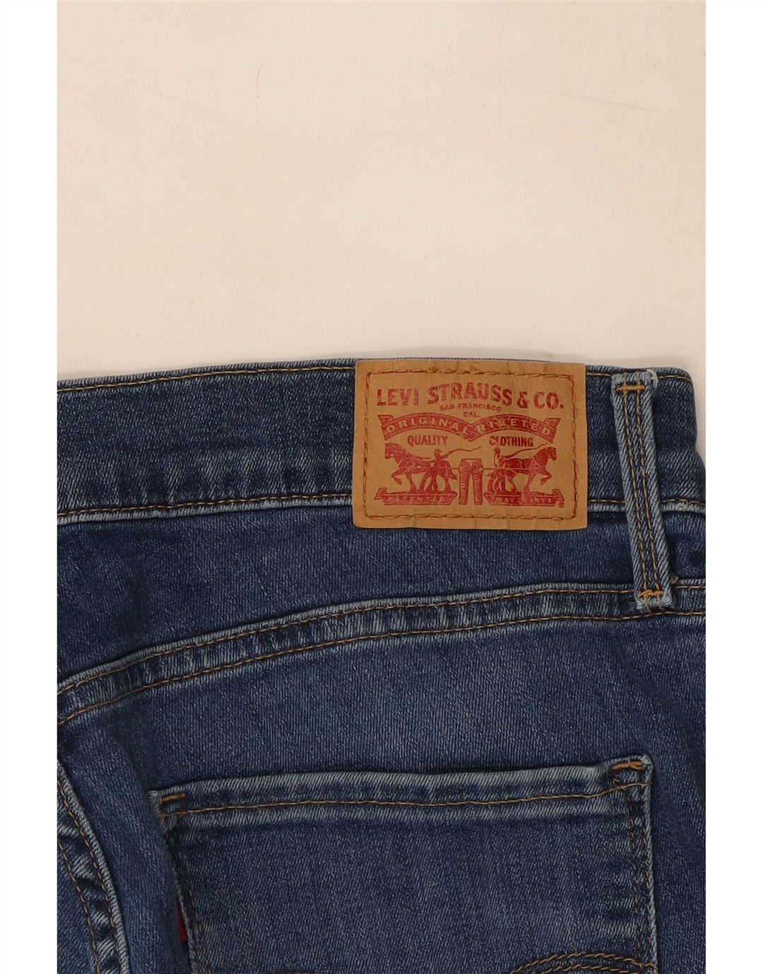 Γυναικείο Skinny Jeans Levi's W30 L30 Blue