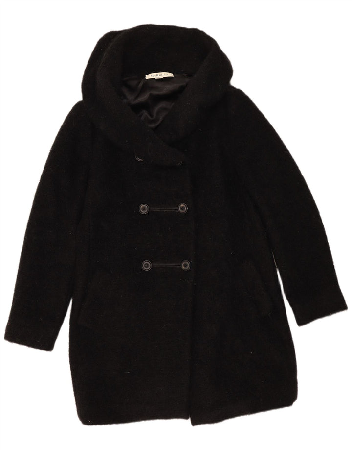 Γυναικείο παλτό Marella UK 16 Large Black Mohair