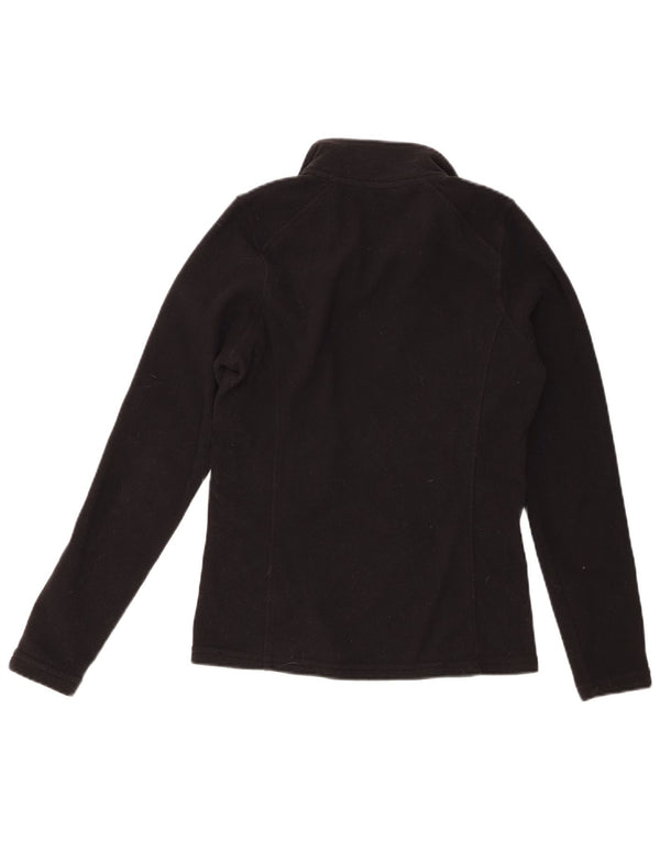 The North Face γυναικείο φερμουάρ Fleece Jumper UK 6 XS μαύρο πολυεστέρα