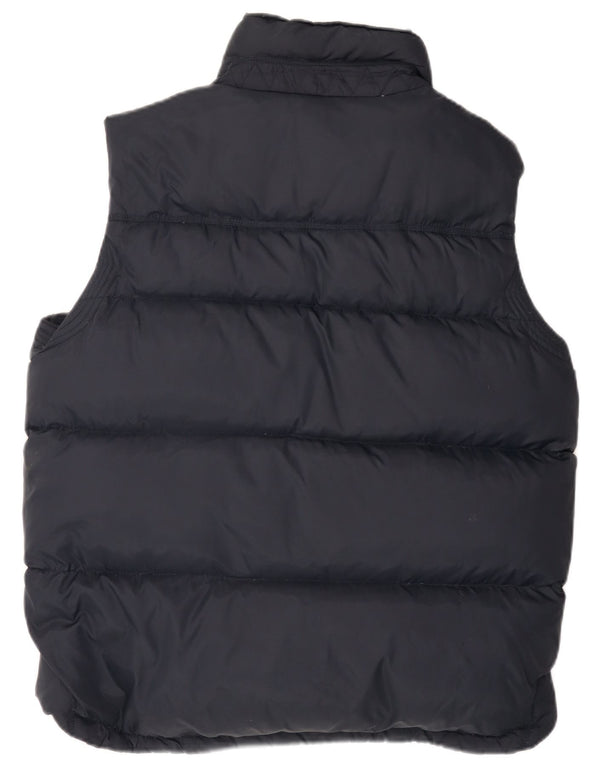 CREW CLOTHING Mens Padded Gilet UK 42 XL Navy Blue Nylon
