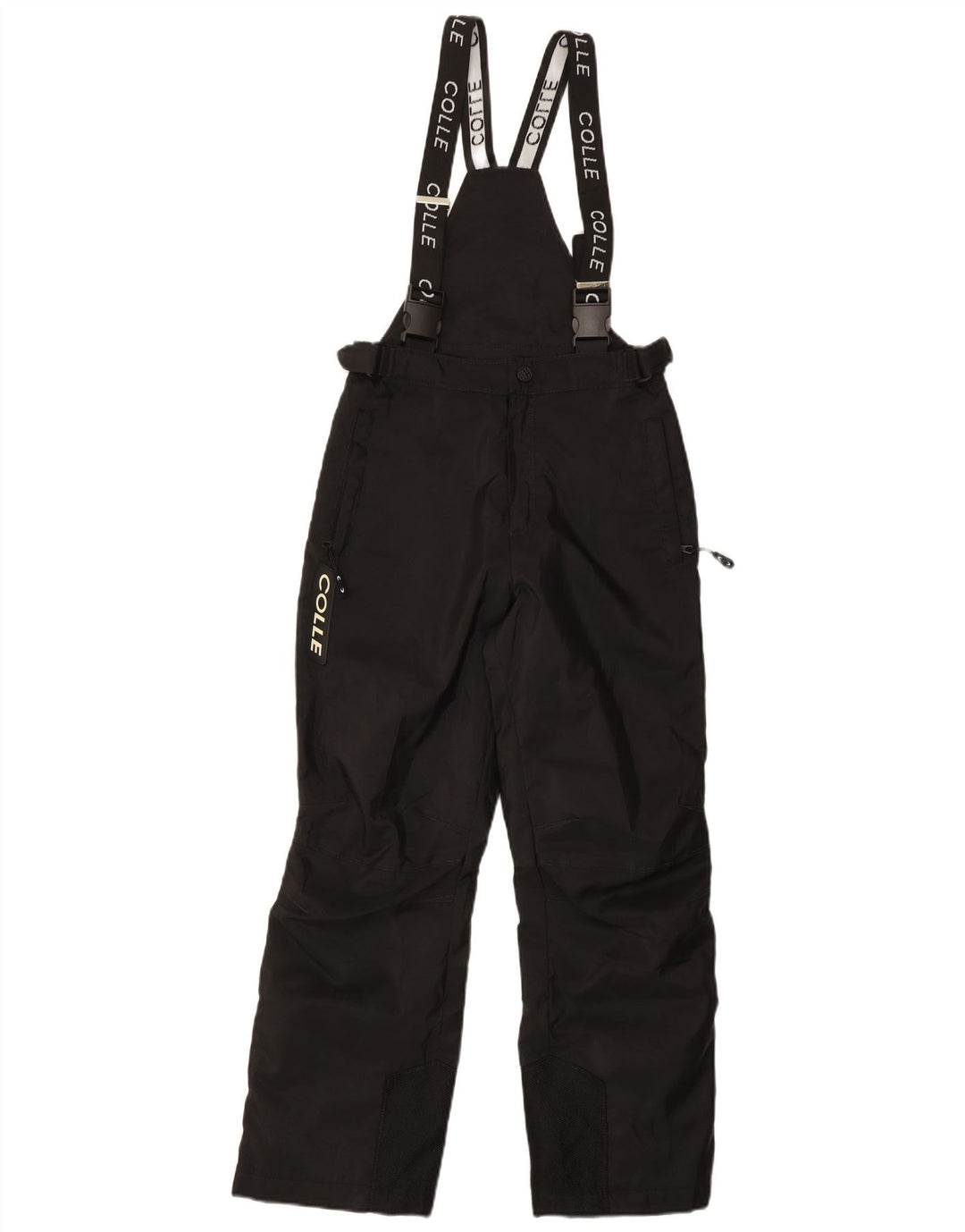 COLLE Boys Graphic Dungarees Ski Trousers 11-12 Years Μαύρο