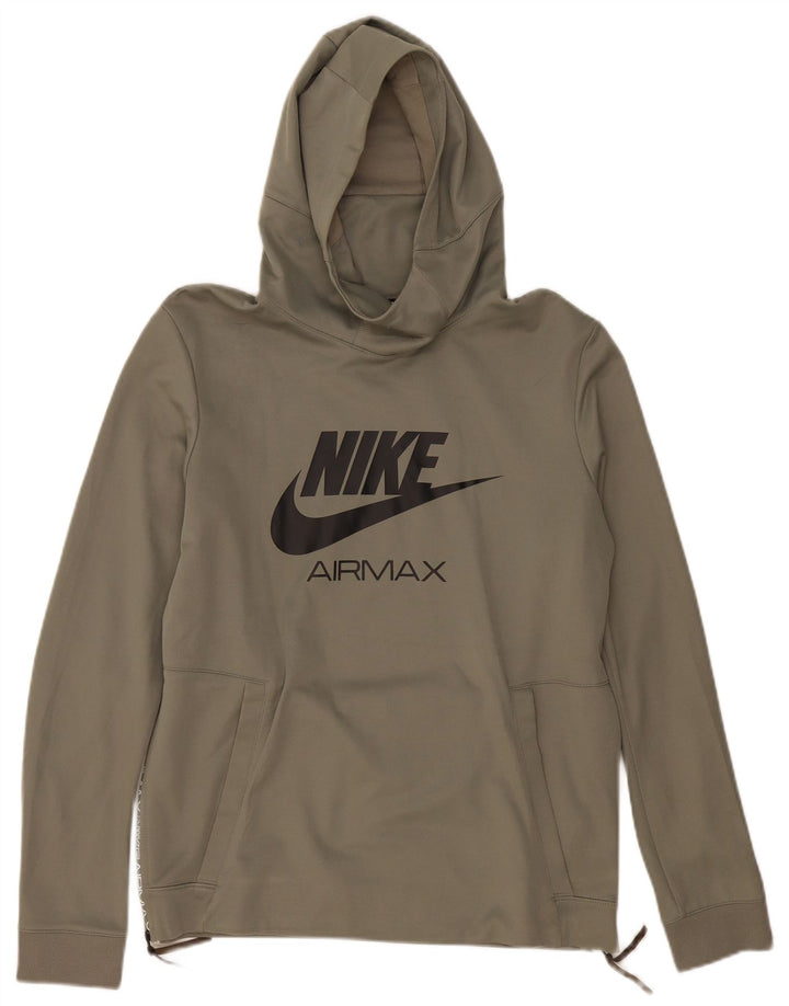 Ανδρική φόρμα Nike Graphic Φουλ φόρμα μεσαίου χακί βαμβακερή