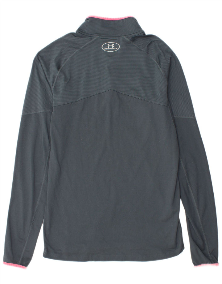 Ανδρική φόρμα πουλόβερ με φερμουάρ Under Armour Top Medium Grey