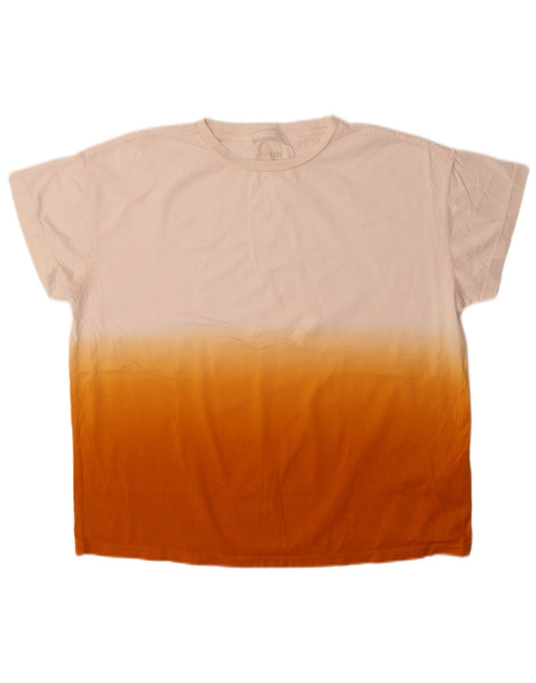 Ανδρικό T-Shirt Hugo Boss Top Large White Colourblock Βαμβακερό