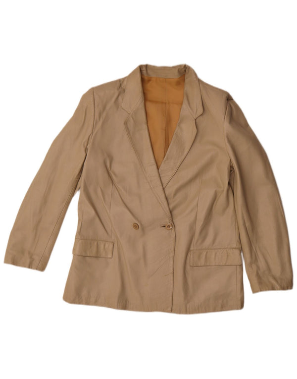 Vintage Γυναικείο Διπλό Μπουφάν Blazer IT 42 Medium Beige