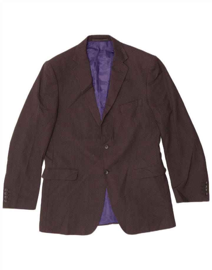 Marks & Spencer Ανδρικό μπουφάν blazer UK 42 Large Grey Polyester