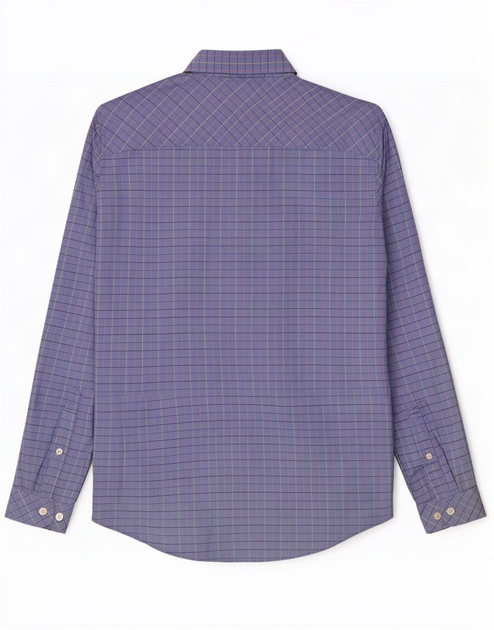 Ανδρικό πουκάμισο Joules Classic Fit, μεσαίο μπλε βαμβακερό