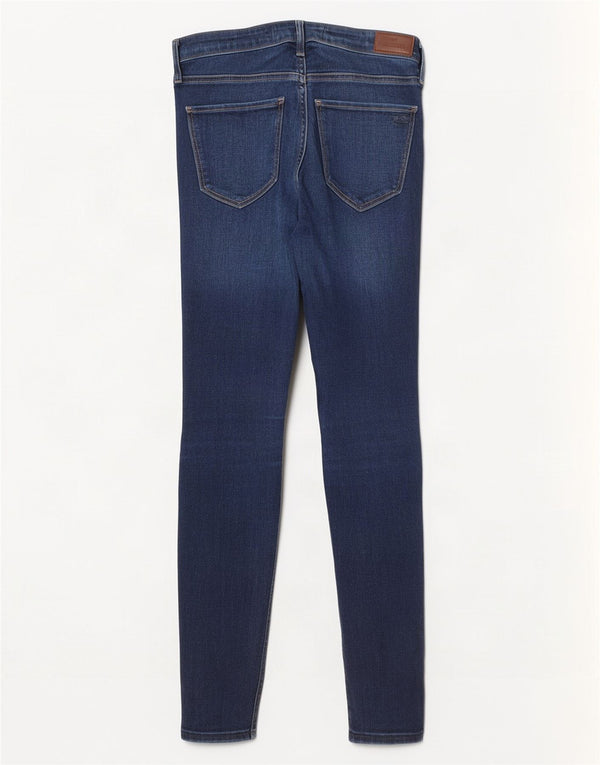Hollister Γυναικείο Ψηλό Σούπερ Skinny Τζιν US 5 Small W27 L26 Blue