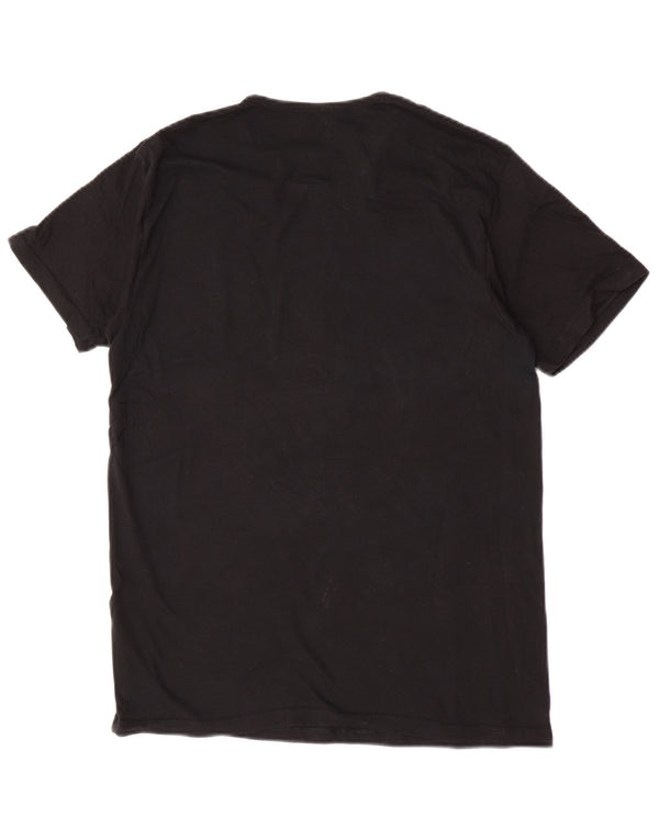 Kappa Γυναικείο T-Shirt Top UK 14 Large Black