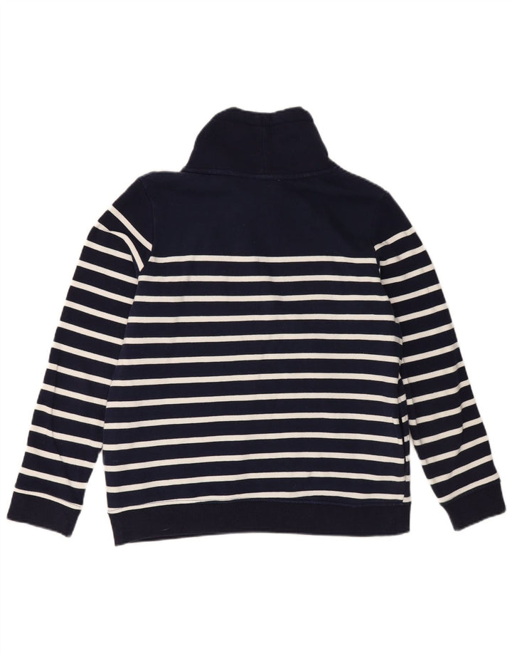 JOULES Γυναικεία φούτερ μεγάλου μεγέθους Jumper UK 10 Small Navy Blue ριγέ