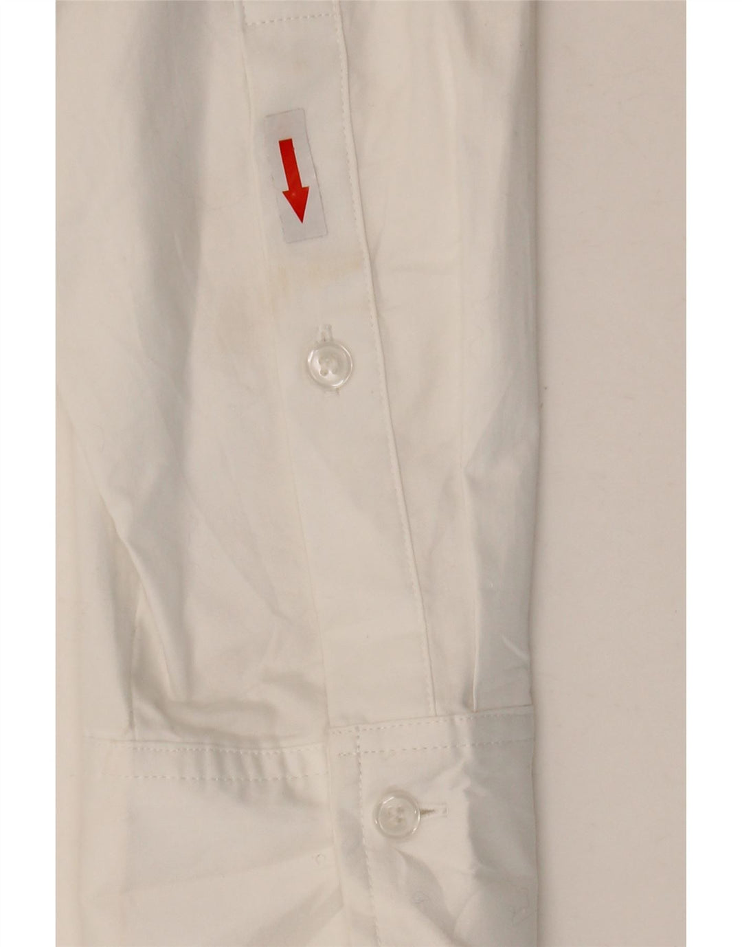 Γυναικείο πουκάμισο ZARA Crop Oversized UK 6 XS Λευκό βαμβακερό