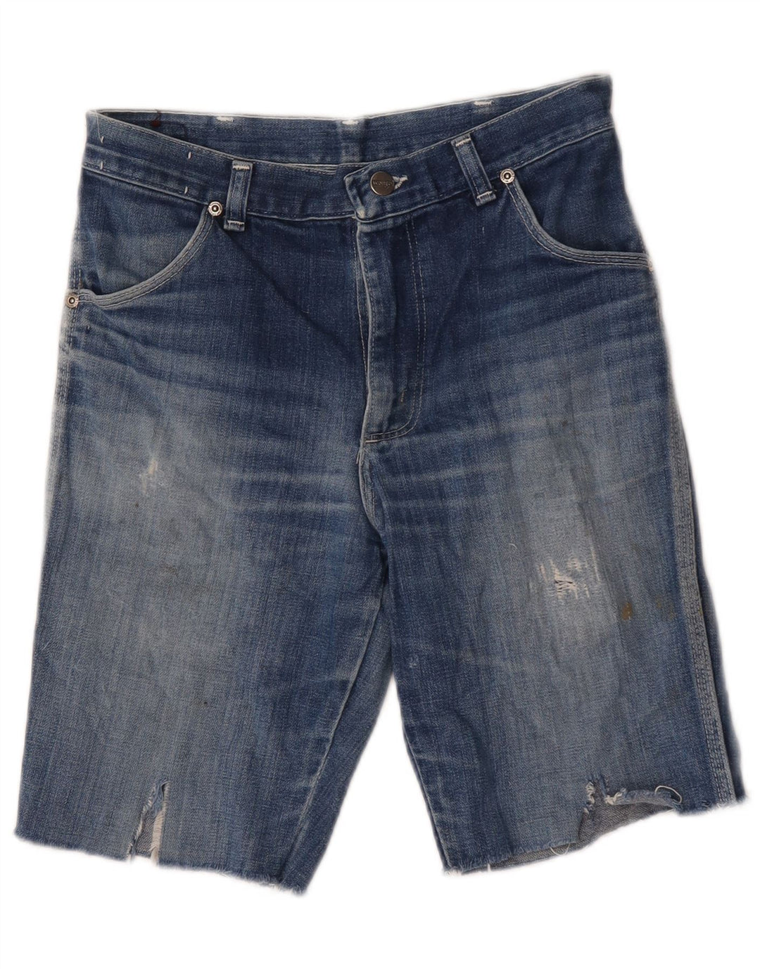 Γυναικείο τζιν σορτς Wrangler Distressed W29 Medium Blue