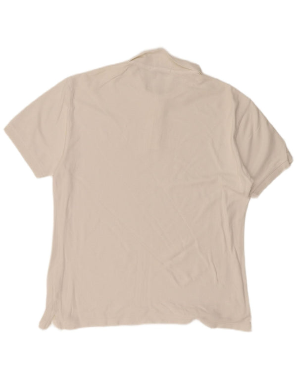 Ανδρικό μπλουζάκι πόλο FILA IT 56 2XL Λευκό