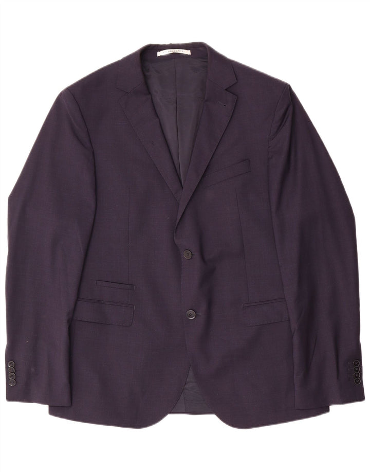 Baldessarini Ανδρικό σακάκι με 2 κουμπιά μπλέιζερ IT 52 XL Navy Blue