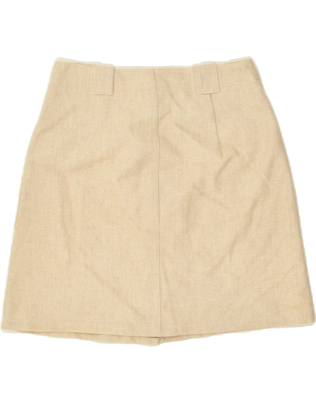 BANANA REPUBLIC Womens A-Line Skirt US 0 XS W26 Beige | Vintage Banana Republic | Thrift | Second-Hand Banana Republic | Used Clothing | Messina Hembry 