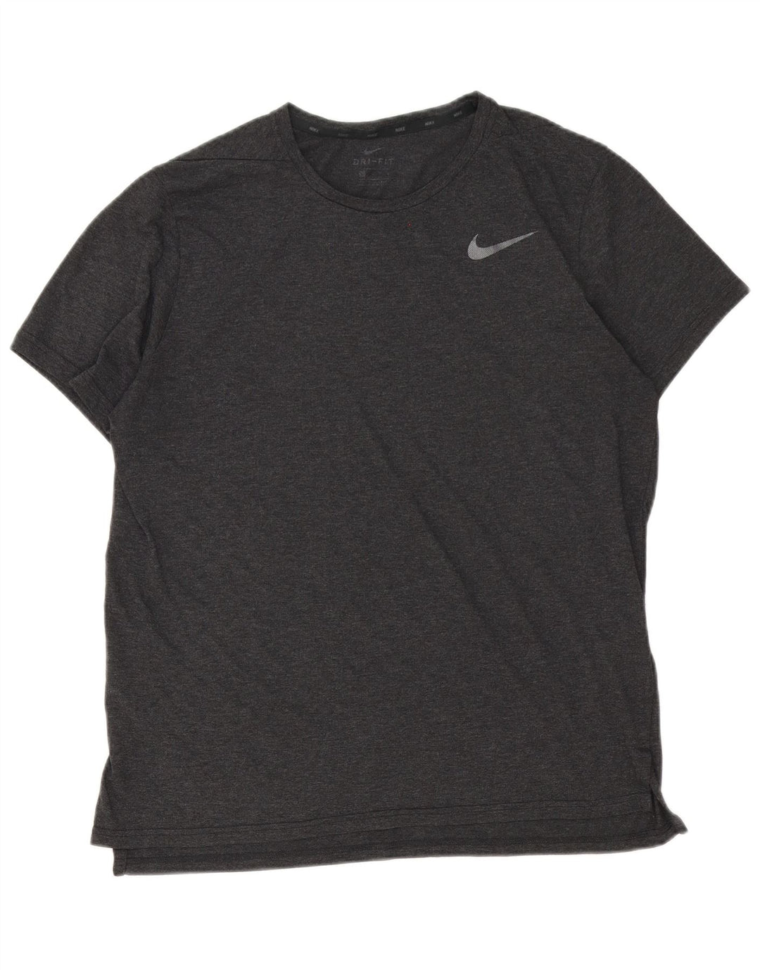 Ανδρικό T-Shirt Nike Dri Fit Τοπ μεσαίου γκρι πολυεστέρα