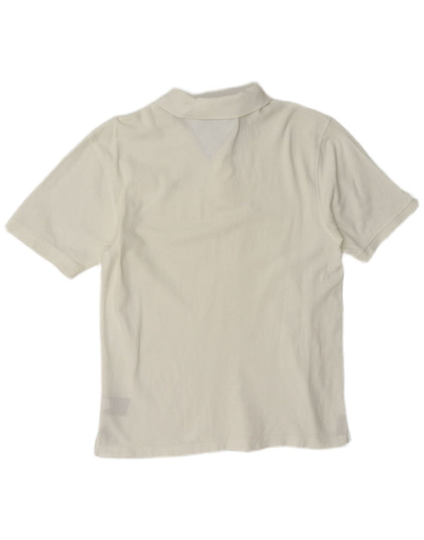 Tommy Hilfiger Boys Polo πουκάμισο 12-13 ετών μεγάλο λευκό βαμβακερό