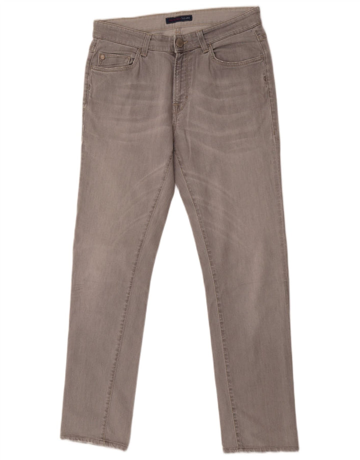 Ανδρικό τζιν Trussardi Slim W29 L30 Γκρι βαμβακερό