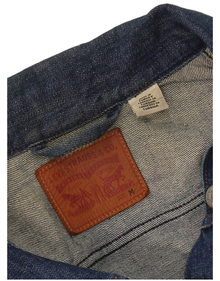 Γυναικείο τζιν μπουφάν Levi's Crop UK 12 Medium Blue